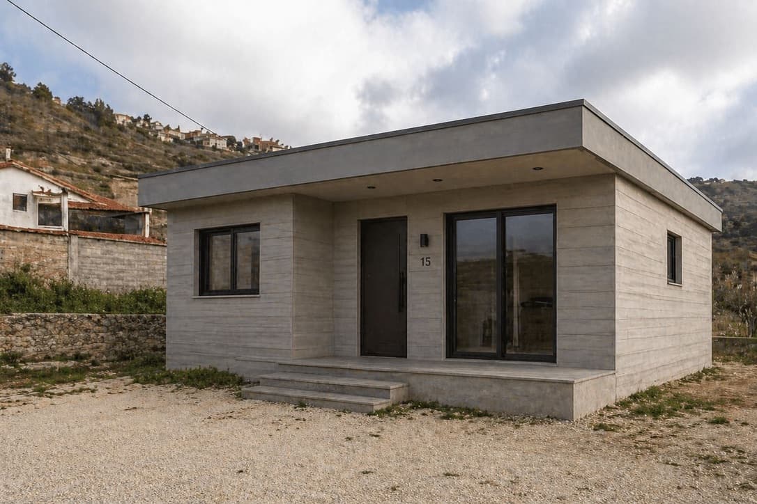 TrueFrame prefab home — Shouf, Lebanon